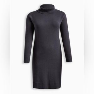 At the knee ultra soft sweater dress